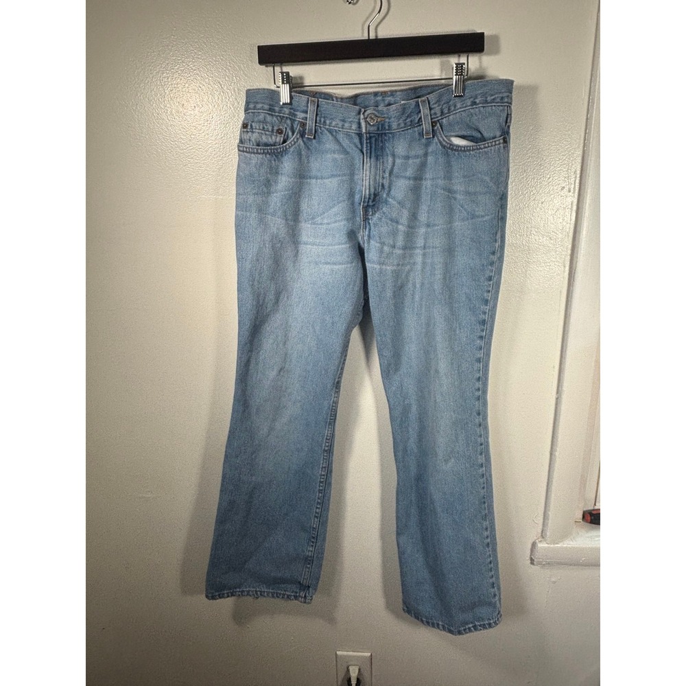 Y2k Levis 518 Superlow Bootcut Jeans Juniors Sz 13 M Light Wash Vintage USA made
